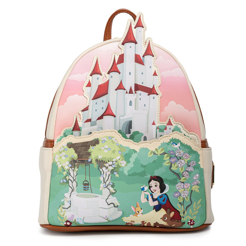 LOUNGEFLY : DISNEY - Snow White Castle Mini Backpack