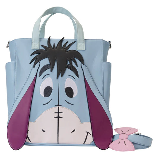 LOUNGEFLY : DISNEY - Winnie The Pooh Eeyore Convertable Tote Bag