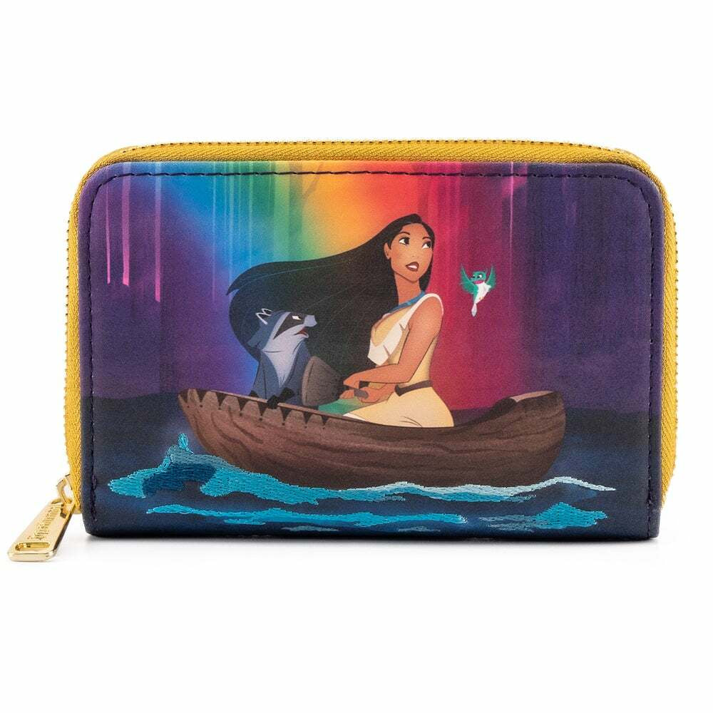 LOUNGEFLY : DISNEY - Pocahontas Just Around The Riverbend Zip Purse