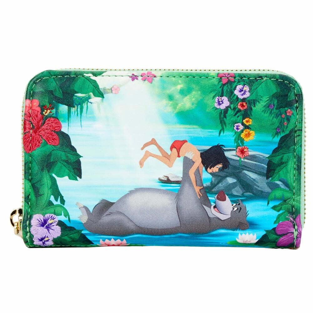 LOUNGEFLY : DISNEY - Jungle Book Bare Necessities Zip Purse