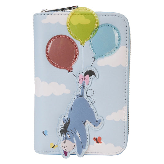 LOUNGEFLY : DISNEY - Winnie The Pooh Balloons Zip Purse