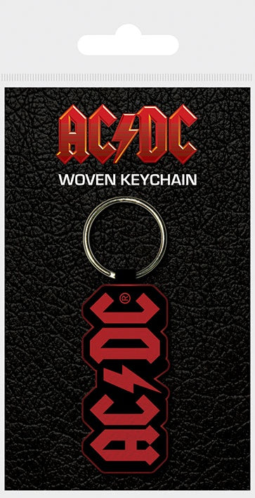 AC/DC - Logo Woven Keyring