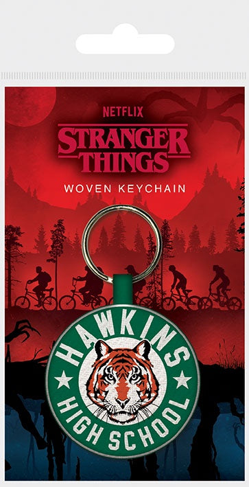 STRANGER THINGS - Hawkins High School Woven Keychain