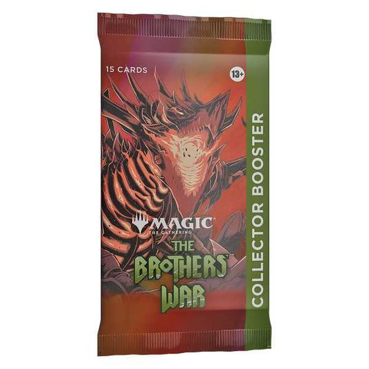 MAGIC THE GATHERING - Brothers War Collectors Booster Pack (15 Cards)