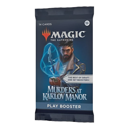MAGIC THE GATHERING - Murders At Karlov Manor Play Booster Pack (14 Cards)