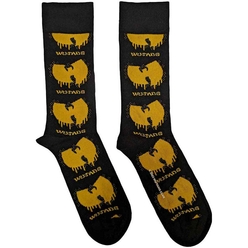 WU-TANG CLAN - Dripping Logo Socks (7-11)
