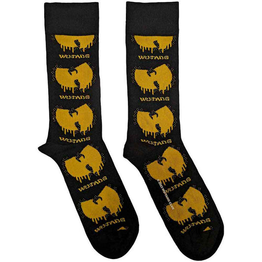WU-TANG CLAN - Dripping Logo Socks (7-11)