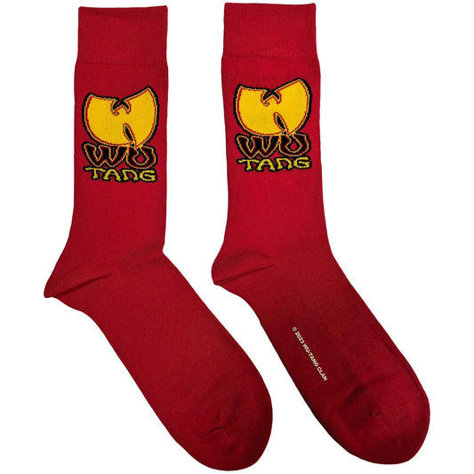WU-TANG CLAN - Logo Red Socks (7-11)