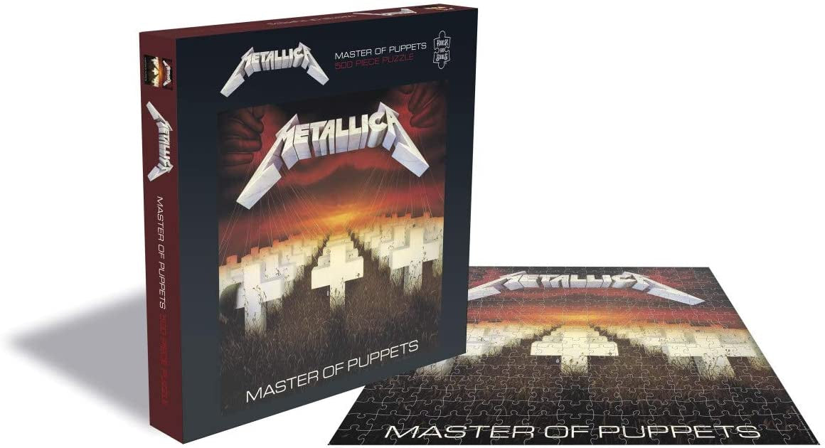 METALLICA - Master of Puppets 500 Piece Jigsaw puzzle