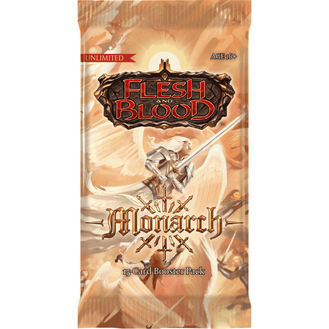 FLESH & BLOOD - Monarch Booster Pack (15 Cards)