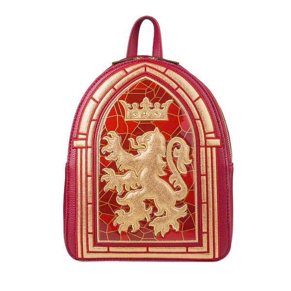 DANIELLE NICOLE : HARRY POTTER - Gryffindor Stained Glass Backpack