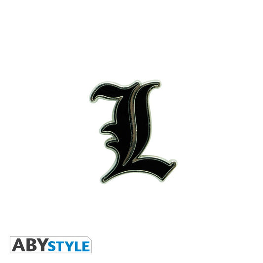 DEATH NOTE - L Pin Badge