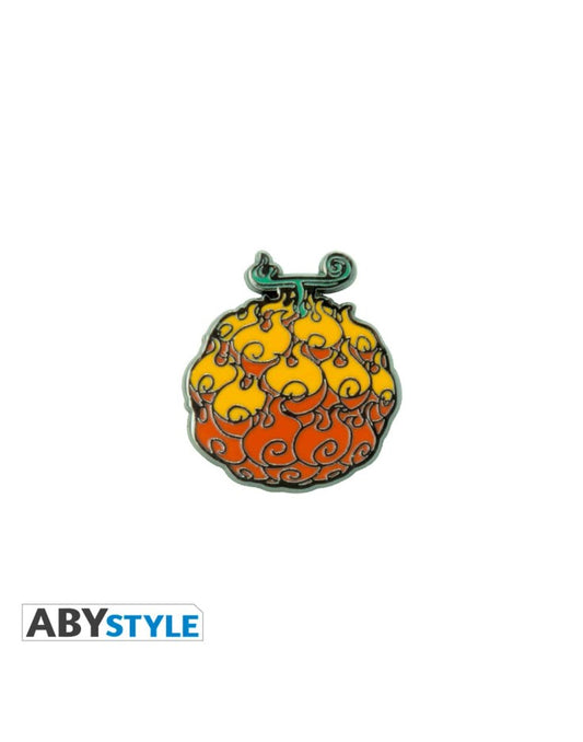 ONE PIECE - Flame Flame Fruit Pin Badge