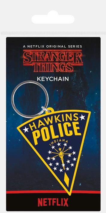 STRANGER THINGS - Hawkins Police Keyring