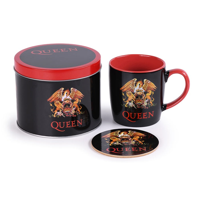 QUEEN - Logo Mug Tin Set