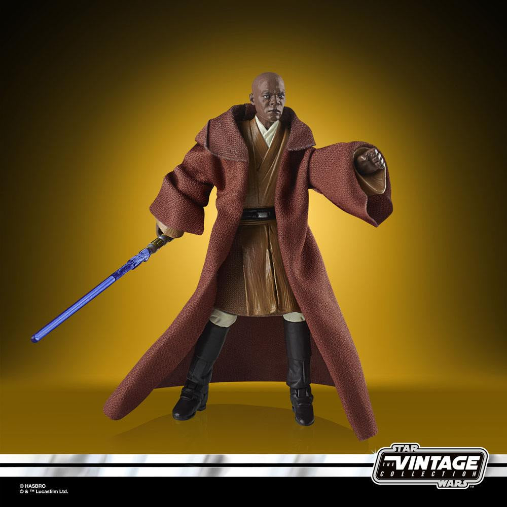 STAR WARS : ATTACK OF THE CLONES - Mace Windu Hasbro Vintage Collection Figure