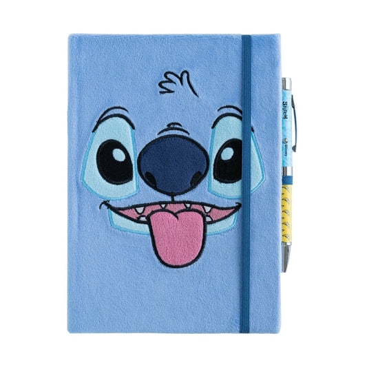 DISNEY : LILO & STITCH - Stitch Plush A5 Notebook With Projector Pen