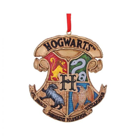 HARRY POTTER - Hogwarts Crest Christmas Decoration