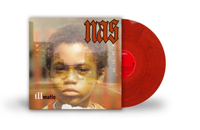 NAS - Illmatic (National Album Day 2022) Red Vinyl Album