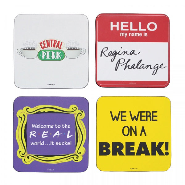 FRIENDS - Quotes set of 4 coasters CST4FDS01