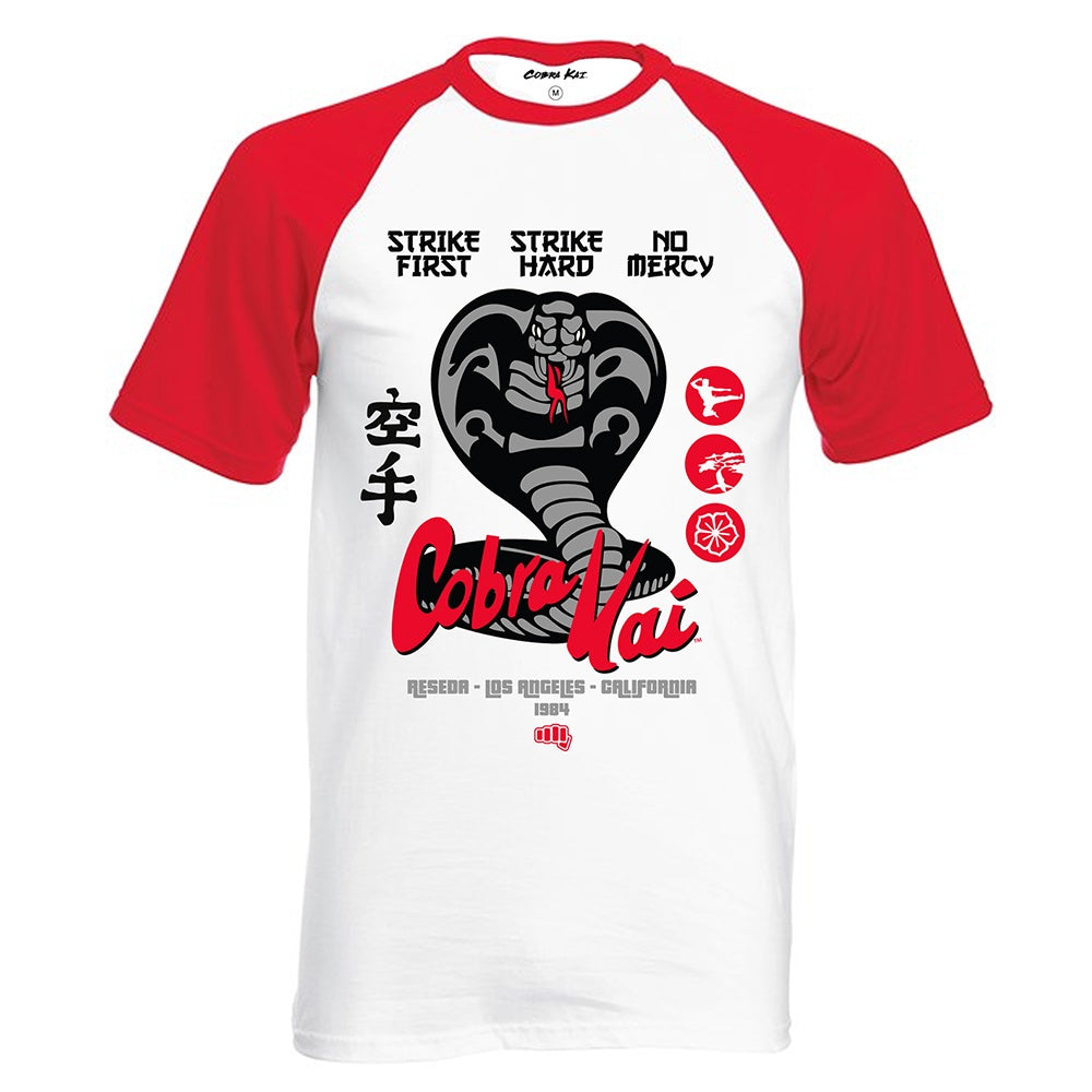 COBRA KAI - No Mercy Baseball T-Shirt