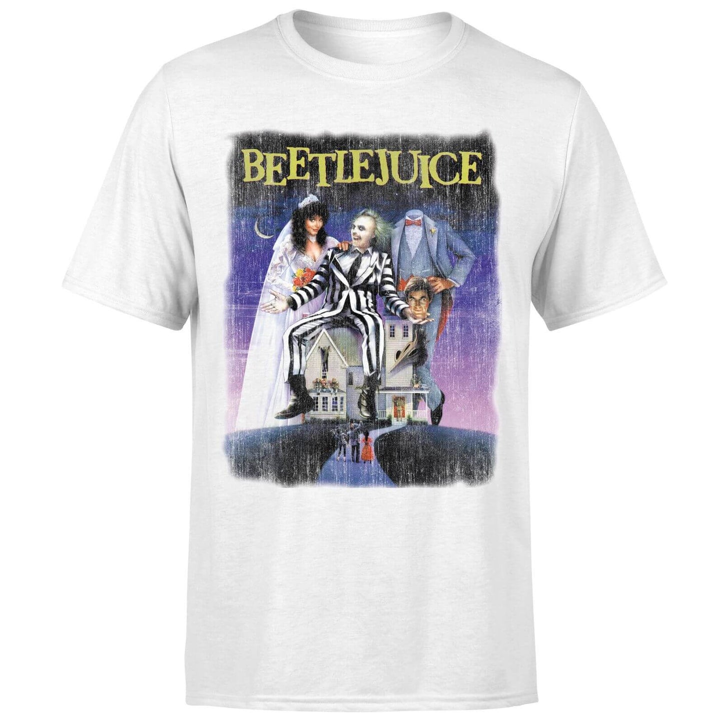 BEETLEJUICE - Poster White T-Shirt