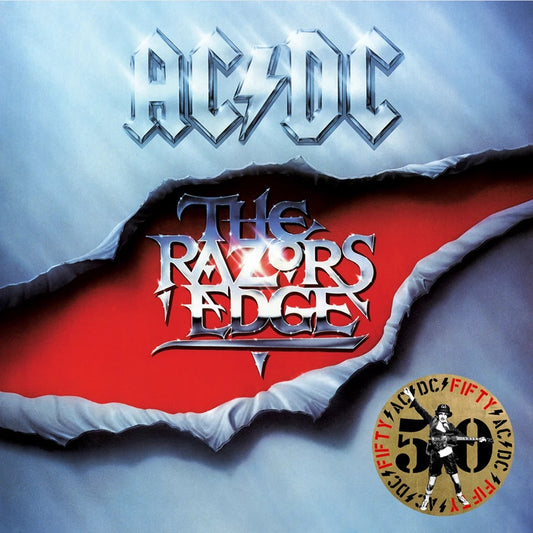 AC/DC -  The Razor Edge 50th Anniversary Special Edition Gold Coloured Vinyl Album