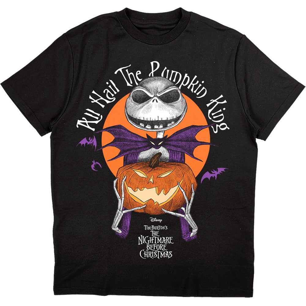 NIGHTMARE BEFORE CHRISTMAS - All Hail The Pumpkin King T-Shirt