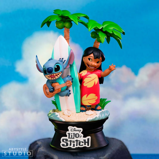 DISNEY : LILO & STITCH - Lilo & Stitch Surfboard SFC Figure