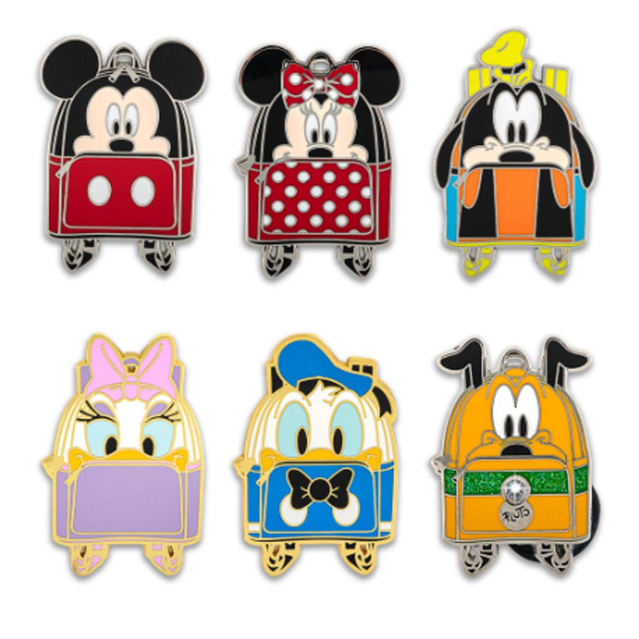 LOUNGEFLY : DISNEY - Character Backpack Blind Box Enamel Pin