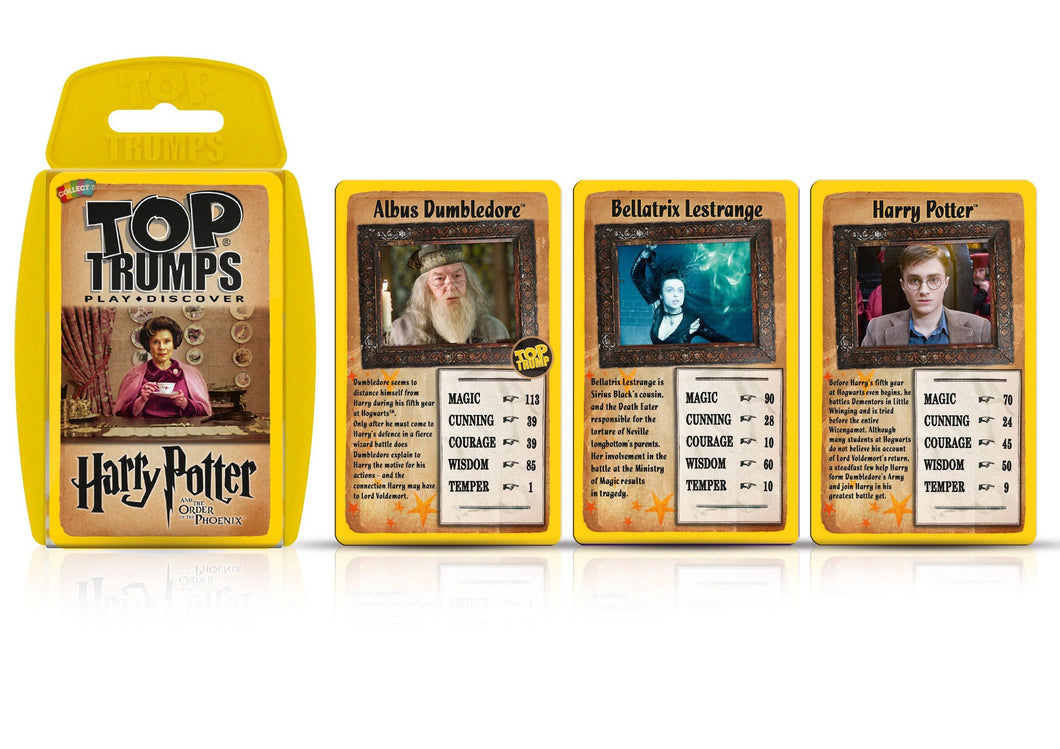 TOP TRUMPS - Harry Potter Order of the Phoenix