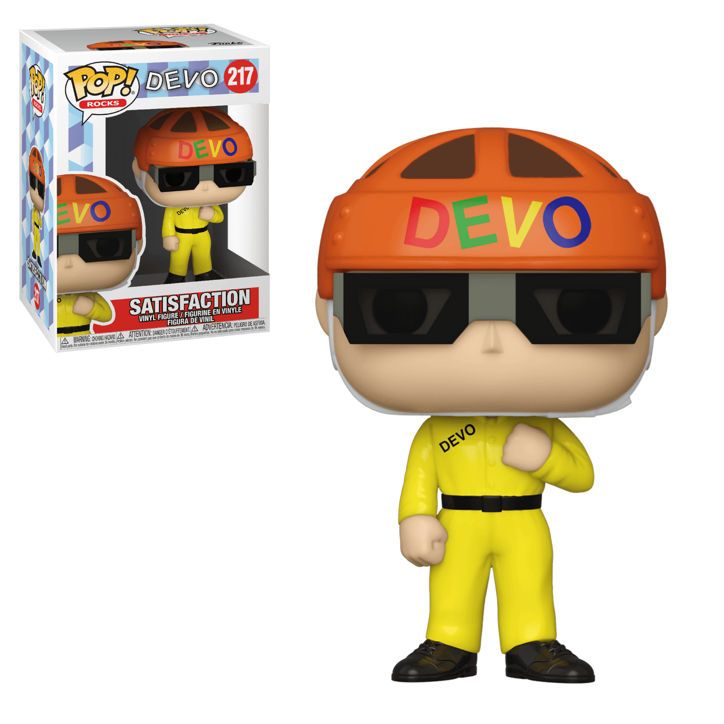 DEVO - Satisfaction (Yellow Suit) #217 Funko Pop!