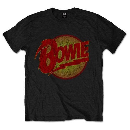DAVID BOWIE - Diamond Dogs Vintage Logo T-Shirt