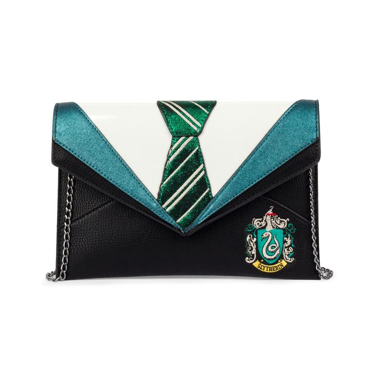 DANIELLE NICOLE : HARRY POTTER - Slytherin Clutch Bag