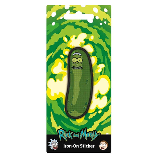 RICK AND MORTY - Pickle Rick Iron On Patch