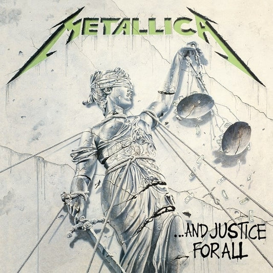 METALLICA - ...And Justice For All Limited Edition Dyers Green Coloured Vinyl Album