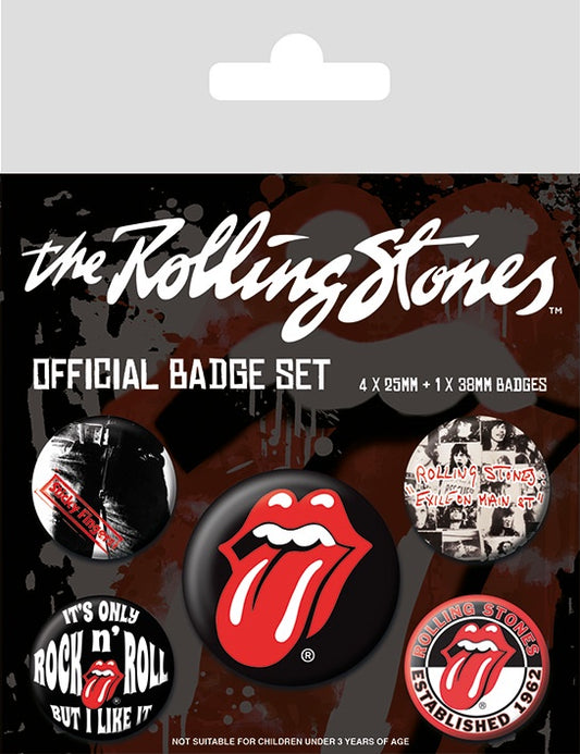 ROLLING STONES - Classic Badge Pack