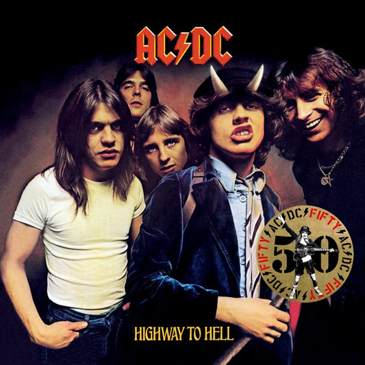 AC/DC - Highway To Hell 50th Anniversary Special Edition Gold Vinyl Album