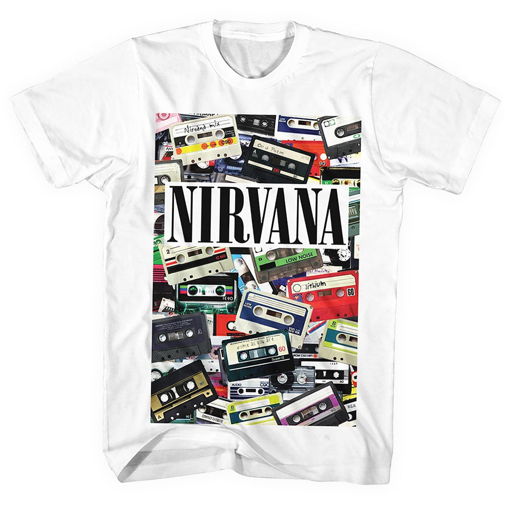 NIRVANA - Cassettes T-Shirt
