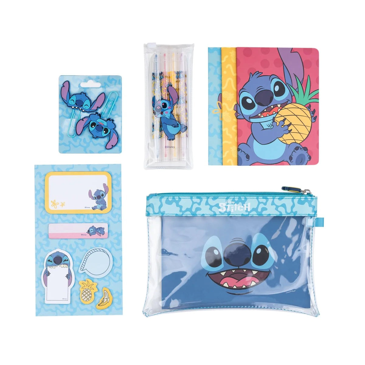 DISNEY : LILO & STITCH - Tropical Stationery Set