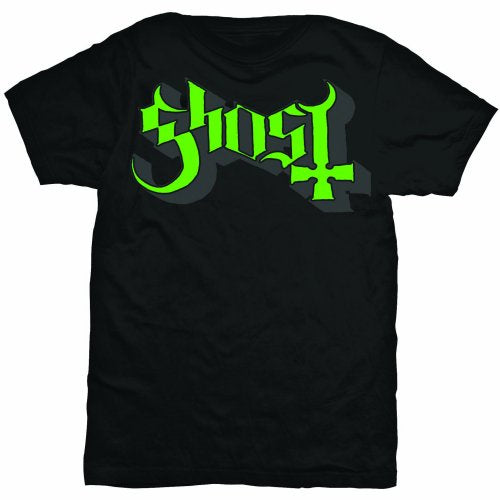 GHOST - Green/Grey Keyline Logo T-Shirt