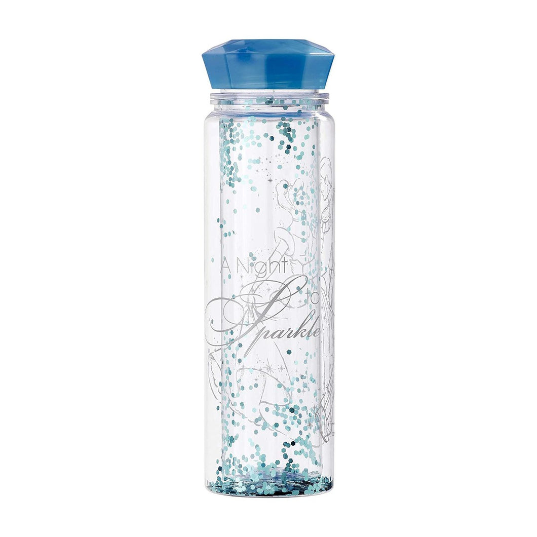 DISNEY : CINDERELLA - Platinum Anniversary Plastic Water Bottle