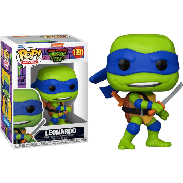 TEENAGE MUTANT NINJA TURTLES : MUTANT MAYHEM - Leonardo #1391 Funko Pop!
