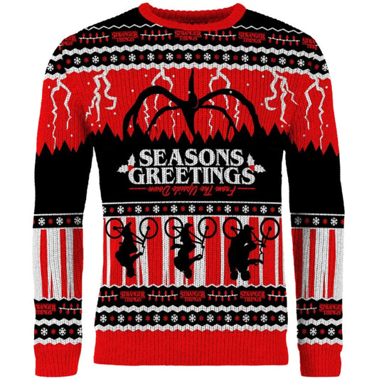 STRANGER THINGS - Seasons Greetings Christmas Jumper