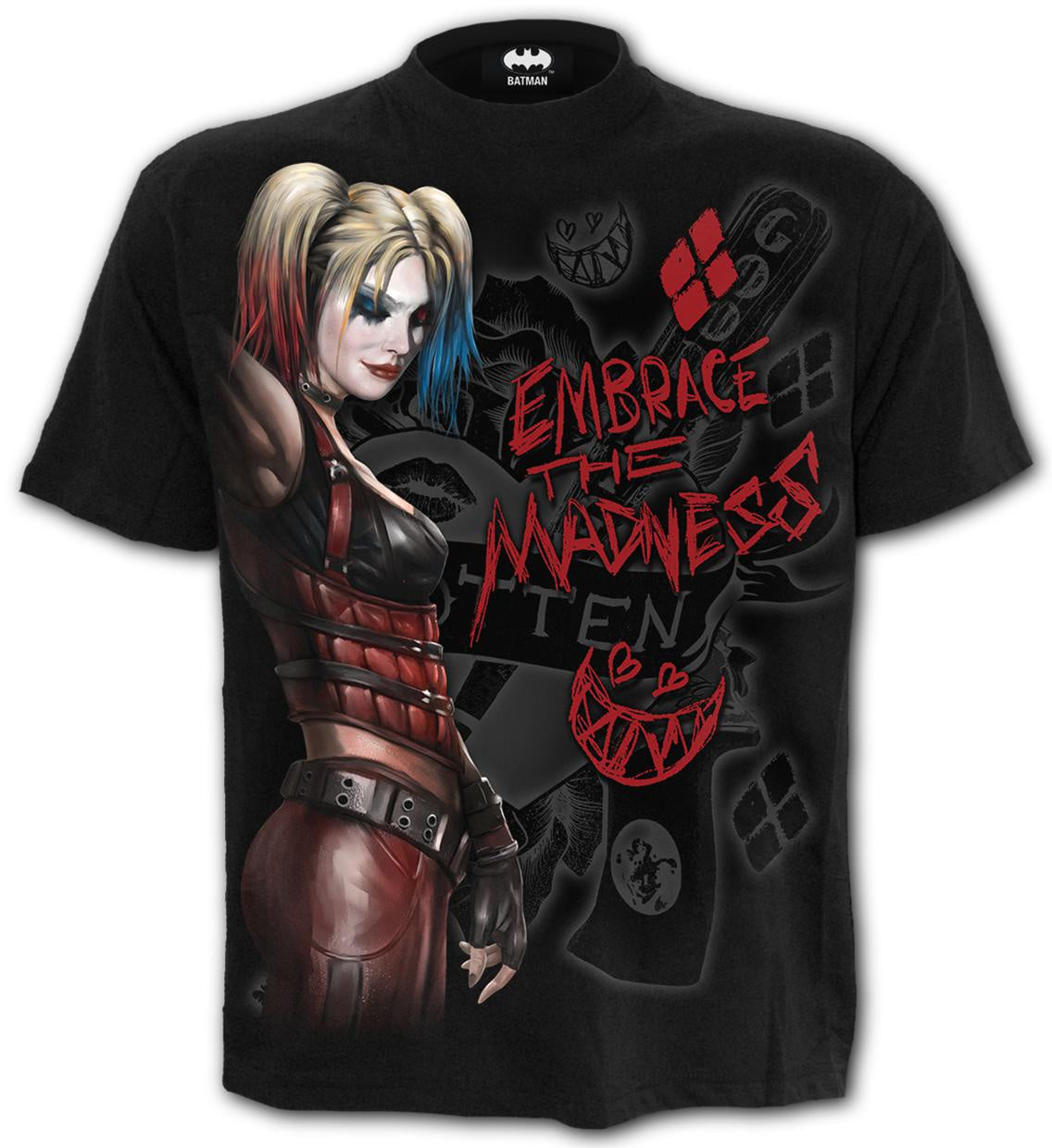 DC : HARLEY QUINN - Embrace Madness T-Shirt
