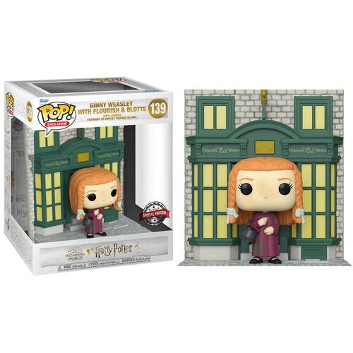 HARRY POTTER - Ginny Weasley With Flourish & Blotts (Diagon Alley) #139 Exclusive Funko Pop!