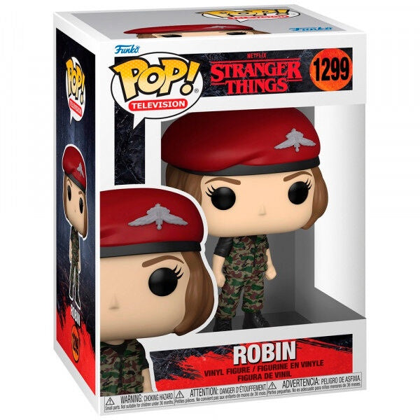 STRANGER THINGS - Robin (Season 4 Hunter) #1299 Funko Pop!