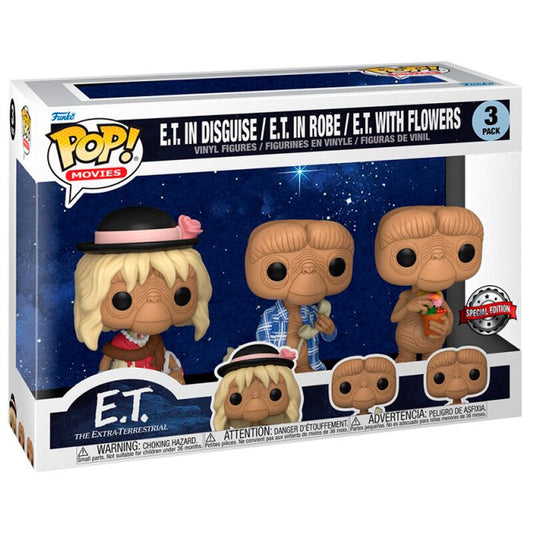 E.T. - 40th Anniversary 3-Pack Funko Pop!