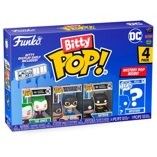 DC COMICS - Joker Bitty Funko Pop! 4 Pack