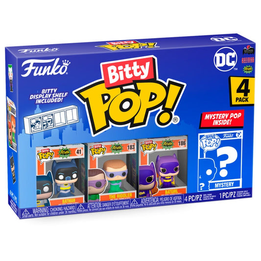 DC COMICS - Batman Animation Bitty Funko Pop! 4 Pack